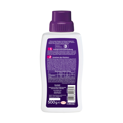 Henkel Metylan Vlies Fertigkleister 500 gr Konzentrat MKV12