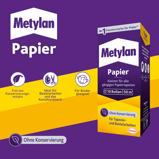 Henkel Metylan Papier 125 gr MPP40
