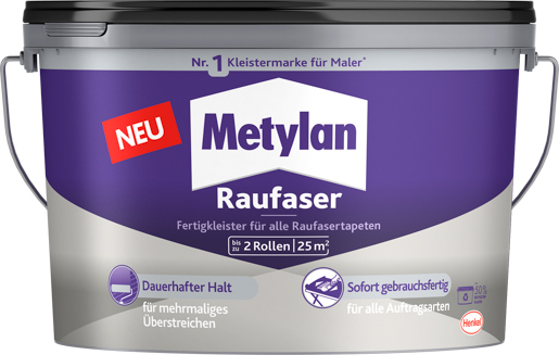 Henkel Metylan Raufaser Fertigkleister 5,0 kg MFKR5