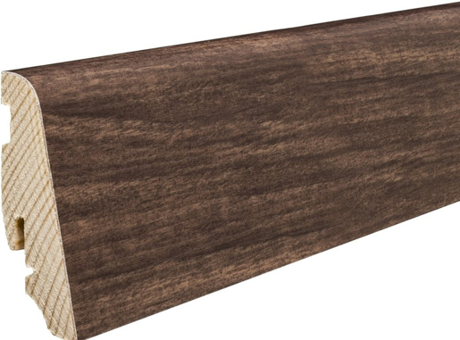 Hamberger Sockelleiste Disano fol.19/58 220cm Nussbaum 410095
