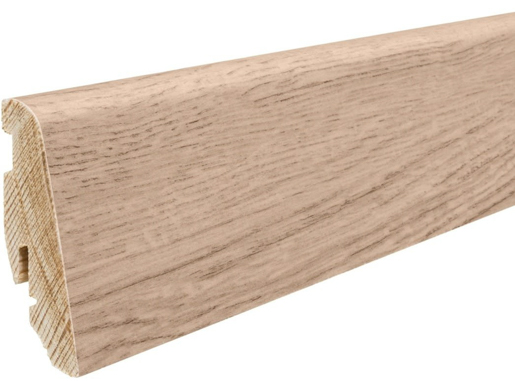 Hamberger Sockelleiste Disano fol.19/58 220cm Eiche Lavida wasserres. 410425
