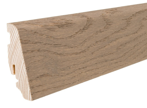 Hamberger Parkett Sockelleiste 19/58 PG2 220cm geölt Eiche muschelgrau 410711