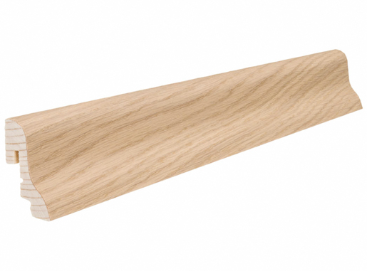 Hamberger Parkett Sockelleiste 19/39 PG2 250cm geschw.ma-vers. Eiche invis.410721