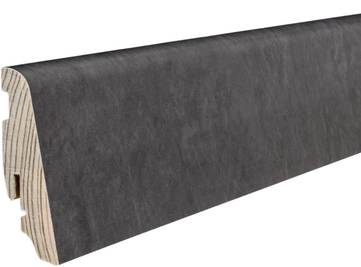 Hamberger Sockelleiste Disano fol.19/58 220cm Schiefer anthrazit 410797