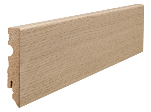 Hamberger Parkett Sockelleiste 15/80 PG2 220cm geölt Eiche puroweiß 411110