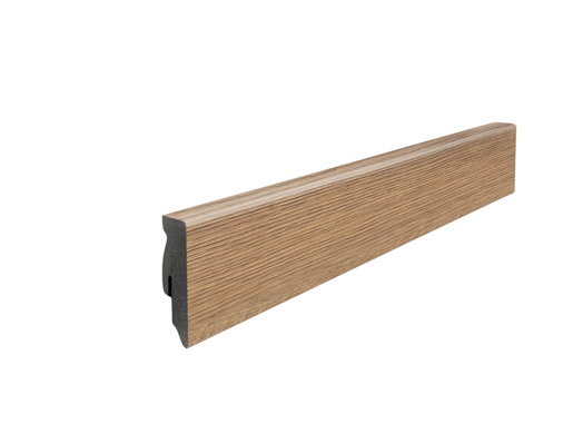 Hamberger Laminatsockelleiste 16/58 220cm Eiche italica natur 411190