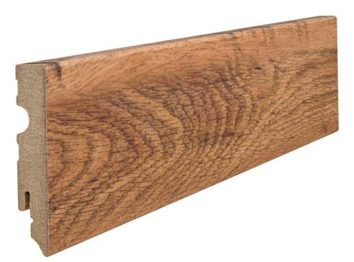 Hamberger Laminatsockelleiste 15/80 220cm Eiche Altholz 411226