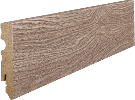 Hamberger Laminatsockelleiste 15/80 220cm Eiche Veneto crema 411260