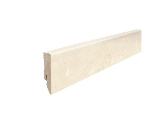 Hamberger Sockelleiste Disano fol.16/58 220cm Urban white Steinstruktur 411360