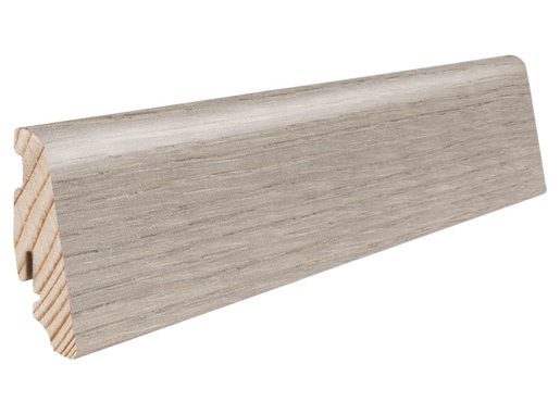 Hamberger Sockelleiste Disano fol.19/58 220cm Eiche Ontario grau 411501