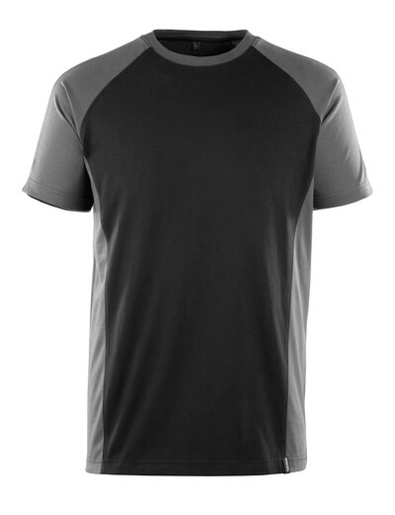 Mascot T-Shirt Potsdam Gr.XS schwarz/dk.anthr. #50567-959-0918