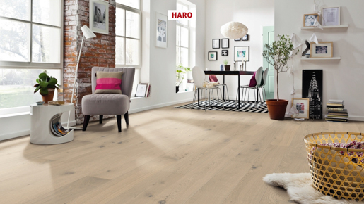 Hamberger Haro Parkett 4000 TC naturaDur 535450 LA 2V Eiche sandgr.str. 3,17qm/P