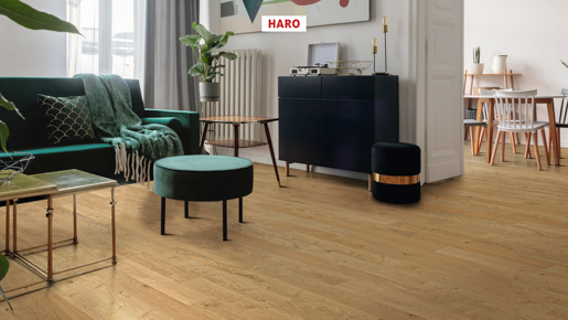 Hamberger Haro Parkett Prestige 4000 nD 536375 Eiche Markant strukt. 3,12qm/P