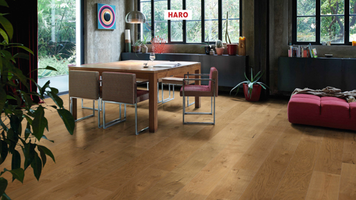 Hamberger Haro Parkett 4000 TC N+ 536975 LA Plaza 4V Eiche Sauv.3,17qm/Pck