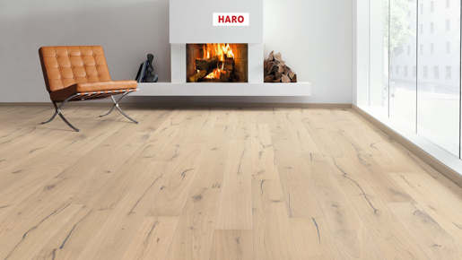 Hamberger Haro Parkett 3500 N+ 537348 LA 2V Eiche P.w.Alabama 2,38qm/Pk