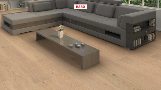 Hamberger Haro Parkett 4000 TC N+ 537606 LA Plaza 4V Eiche puro.M.3,17qm/P