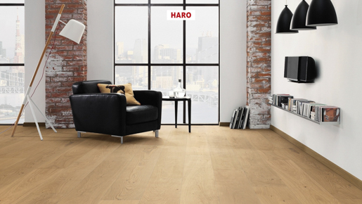 Hamberger Haro Parkett 4000 TC N+ 538964 LA Plaza 4V Eiche invi.M.3,17qm/P
