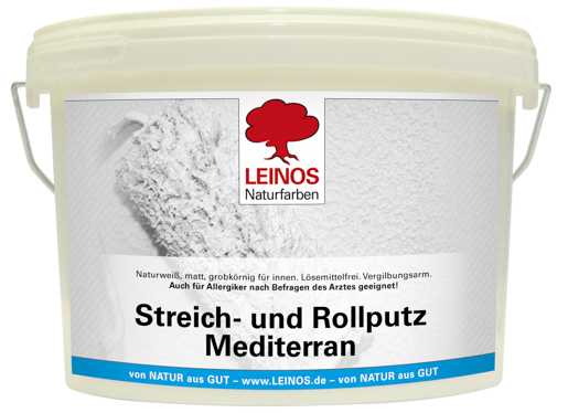 Leinos Streich- und Rollputz 680 10 lt