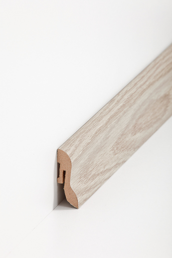 Südbrock 722.418 Eiche beige 250cm MDF-Fußleiste 20 x 40 mm