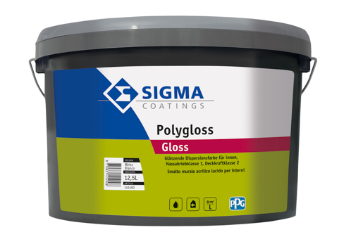 Sigma Polygloss 12,5 lt weiß/Basis WN