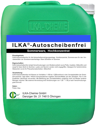 ILKA-Autoshampoo 10,0 lt
