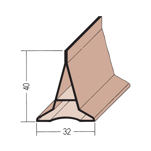Protektor Estrichfugenprofil 3906 300cm