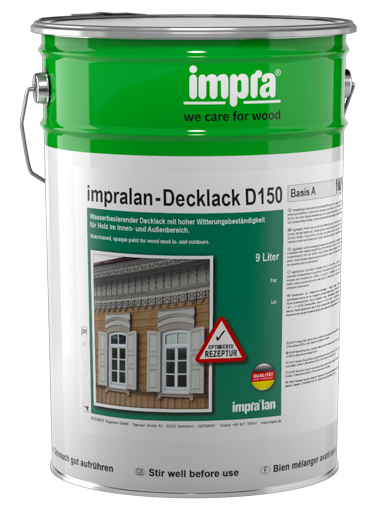 Impramix impralan-Deckfarbe D150 9,0 lt Basis A (Weiß)