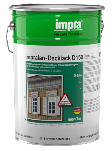 Impra impralan-Deckfarbe D150 20,0 lt 9010-Reinweiß