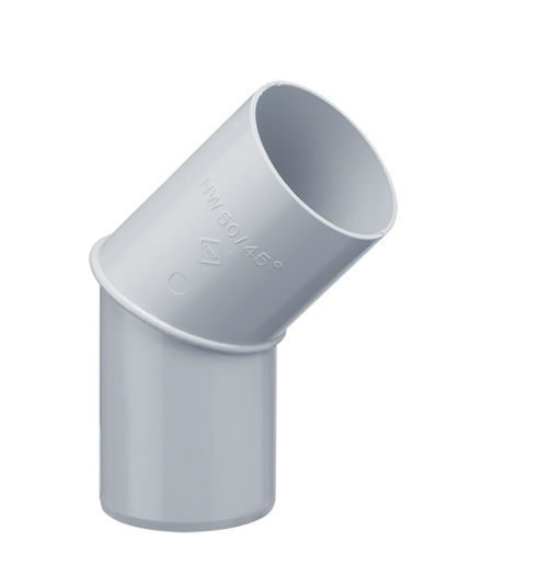 Protektor Bogen 45° DN 100 81906 Grau