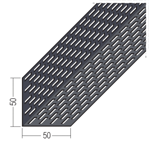 Protektor Lüftungsprofil 9046 Schwarz 250cm