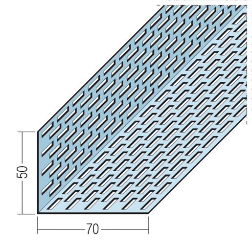 Protektor Lüftungsprofil 9302 250cm