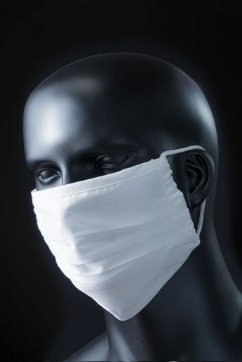 Promodoro Textile Mund-Nasen-Maske Gr.S white #FM-D1