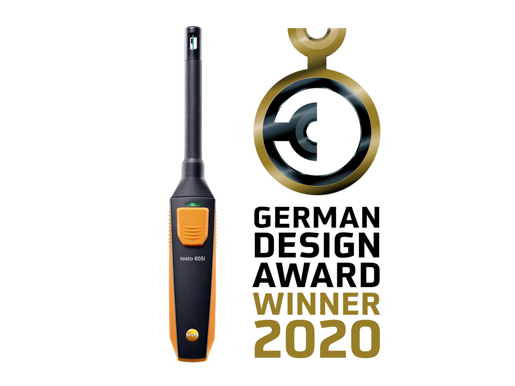 Testo Thermo-Hygrometer 605i mit Smartphone-Bedienung #0560 2605 02