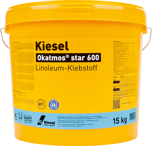 Kiesel Okatmos Star 600 15,0 kg Linoleum Klebstoff