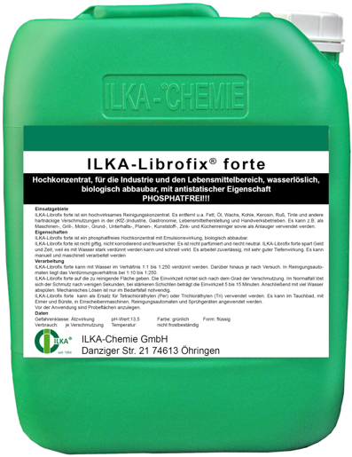 ILKA-Librofix forte 10,0 lt