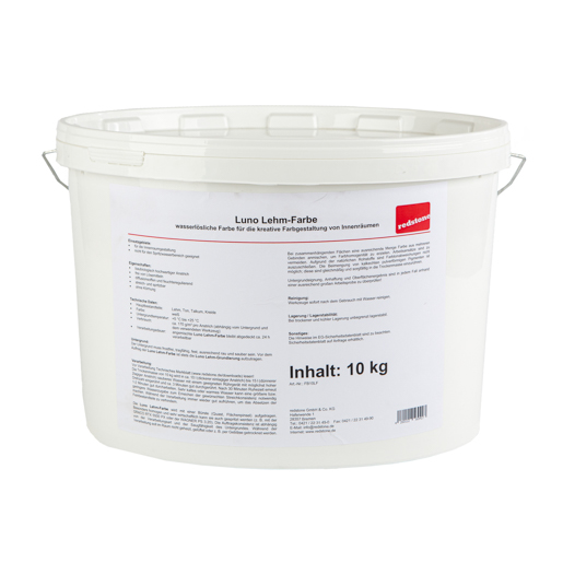 Redstone Luno Lehm-Farbe 10,0 kg