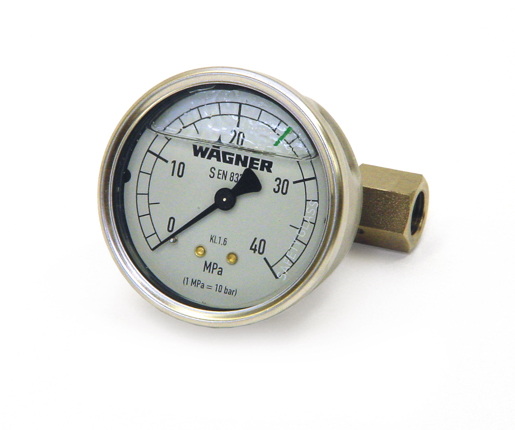 Wagner 0340256 Manometerkombination kpl. 40MPa, 1/4Zoll NPSM
