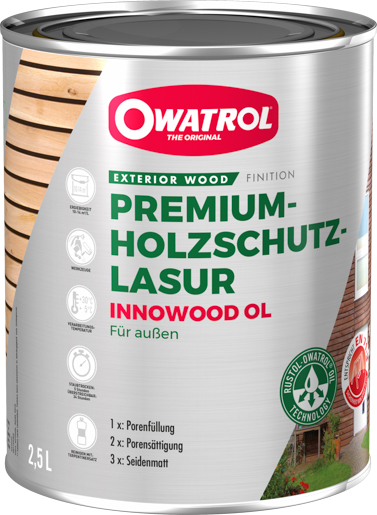 Innoskins Innowood OL 2,5 lt 91122 Transparent