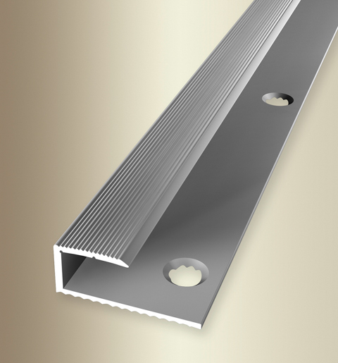 MPlus Einfassprofil 210 SBS 270cm 7,2 - 8,2mm Alu Silber elox. F4 Best