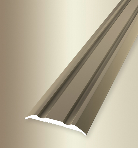 MPlus Übergangsprofil 230 SK SBS 270cm 25mm Alu Sand elox. F9 gerillt Best
