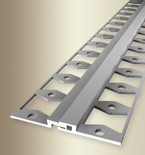 MPlus Bewegungsfugenprofil 317 G 270cm 3,0mm Alu Silber elox. F4
