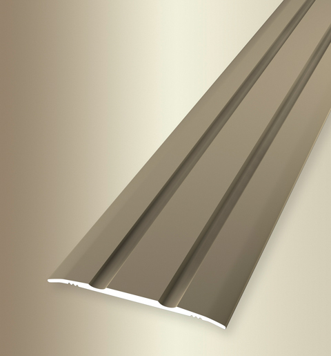 MPlus Übergangsprofil 438 SK SBS 270cm 38mm Alu Sand elox. F9 gerillt Best