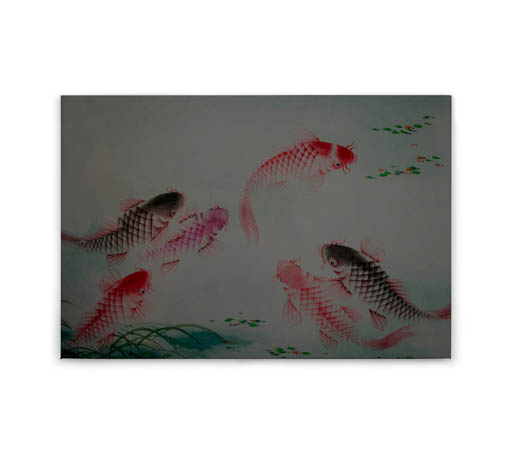 MPlus Chamäleon 2029 V600-180 400x270cm Dancing Kois 1 130 g/qm Mattvlies