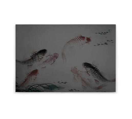 MPlus Chamäleon 2029 V200-181 400x270cm Dancing Kois 2 200g/qm Premiumvlies