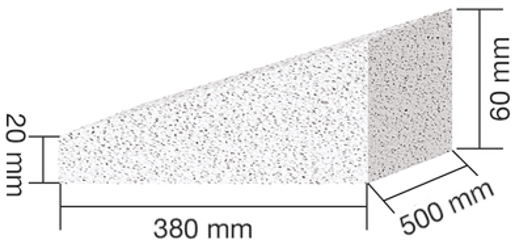 Akurit MI-DK WLG042 Mineraldämmkeil