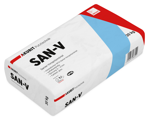 Akurit SAN-V 30,0 kg Sanier-Vorspritzmörtel