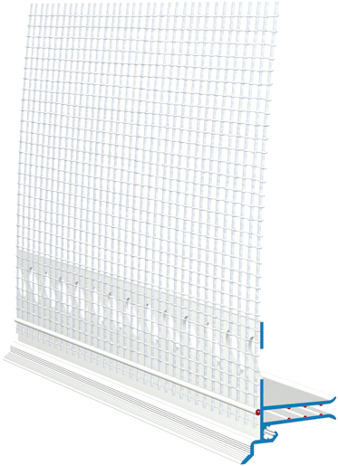 Akurit SP-U W62-QUATTRO 2,1 mt Sockelaufsteckprofil