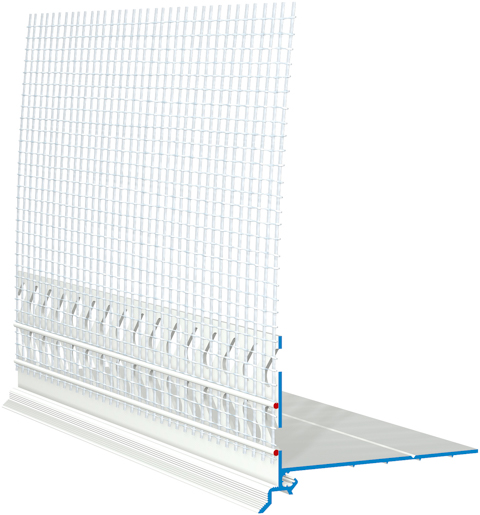 Akurit SPK W66-DUE 2,0 mt Sockelkantenprofil SOKA-TEX