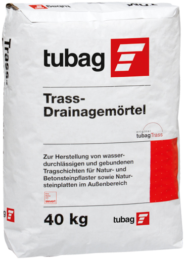 Quick Mix tubag TDM 40,0 kg Trass-Drainagemörtel