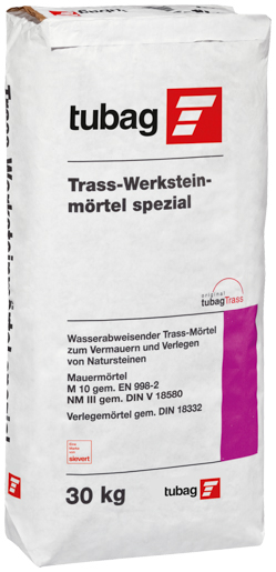 Quick Mix tubag TWM-s M10 0-2 mm 30,0 kg Trass-Werksteinmörtel speziall